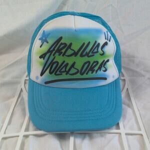 SGA Richmond Flying Squirrels Arbillos Volodoras Airbrush-Style Trucker Hat MiLB
